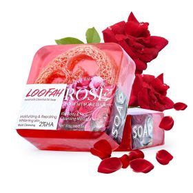 Transparent Handmade Plant Essential Oil Soap