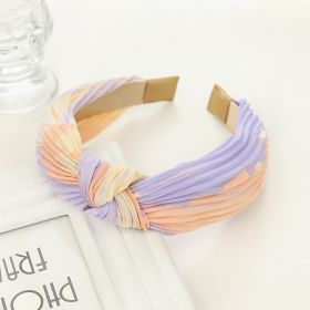 Temperament Wide Brim Hair Pressing Headband