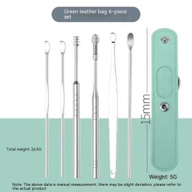 Stainless Steel Earpick Six-piece Set