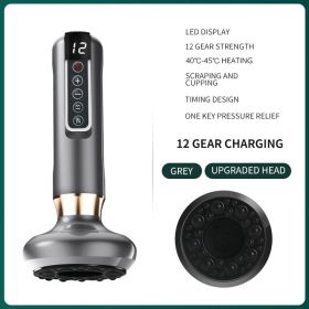 Electric Cupping Massager Vacuum Suction Cup GuaSha Anti Cellulite Beauty Health Scraping Infrared Heat Slimming Massage Therapy